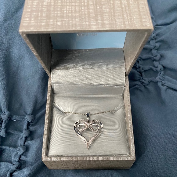 Zales Jewelry - Zales Diamond Heart Necklace